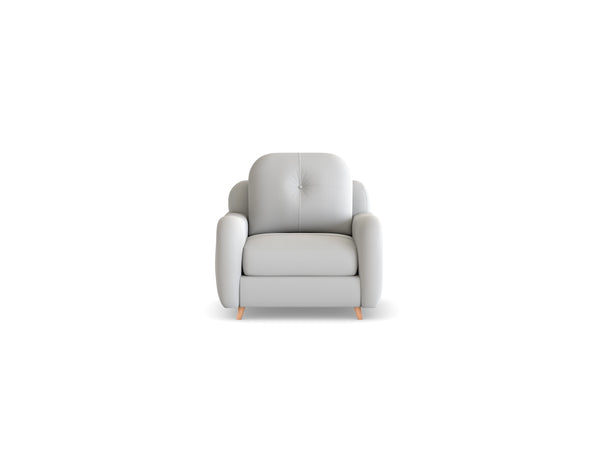 Scott 1 Seater Leather Sofa