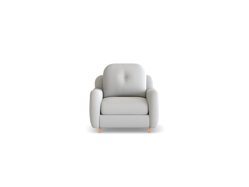 Scott 1 Seater Leather Sofa
