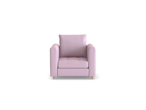 Zinc 1 Seater Artificial Leather Sofa