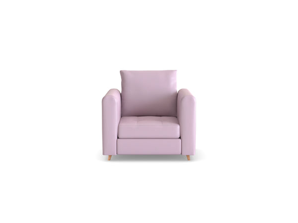Zinc 1 Seater Artificial Leather Sofa