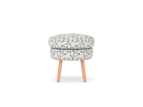 Moon Fabric Ottoman