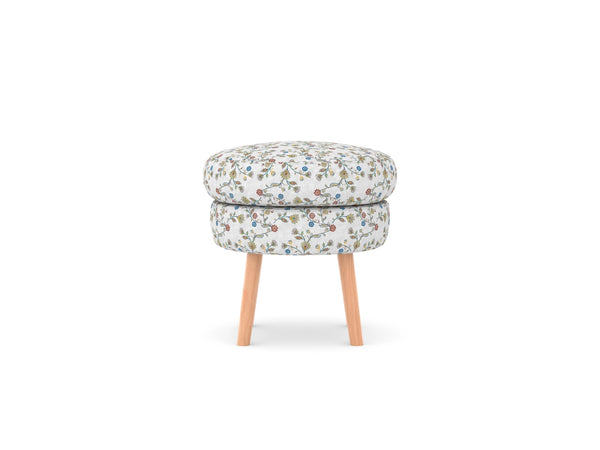 Moon Fabric Ottoman