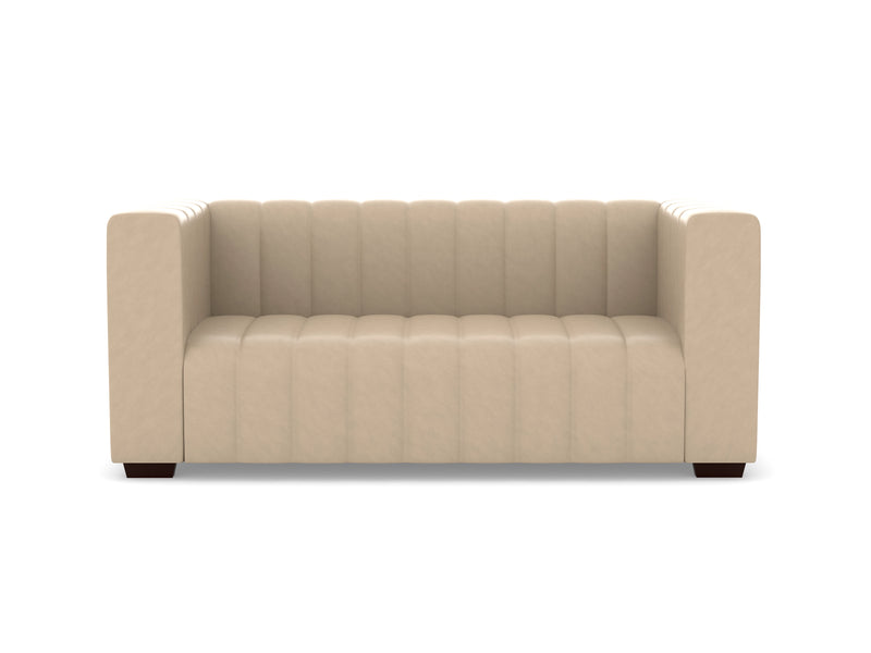 Verna 3 Seater Artificial Leather Sofa