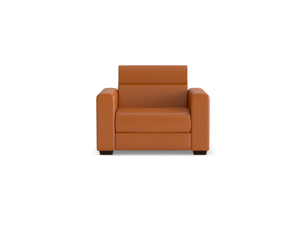 Hilton 1 Seater Artificial Leather Sofa