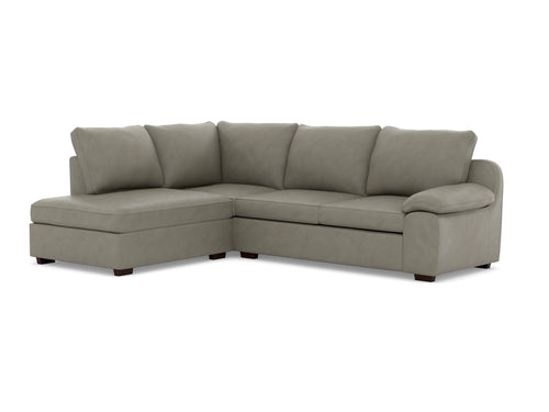 California Corner Artificial Leather RHF With Chaise