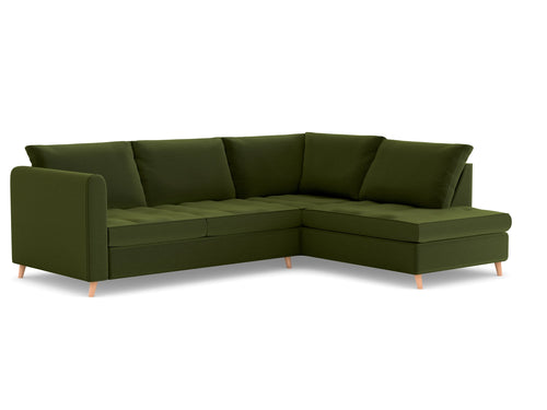 Zinc Corner Fabric LHF With Chaise