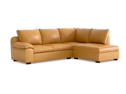 California Corner Artificial Leather LHF With Chaise
