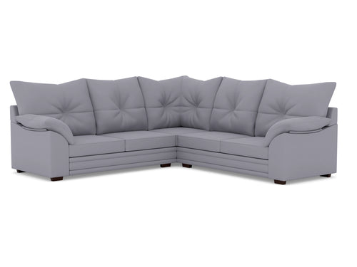 Brooklyn Corner Fabric Both Side Arms