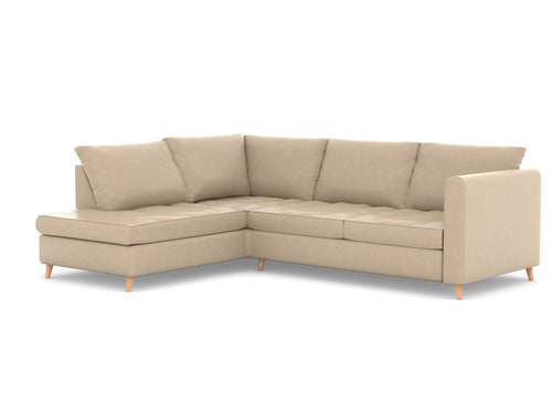 Zinc Corner Artificial Leather RHF With Chaise