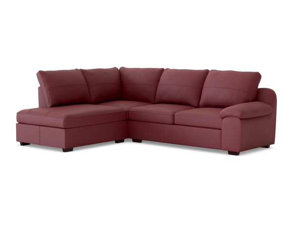 California Corner Leather RHF With Chaise