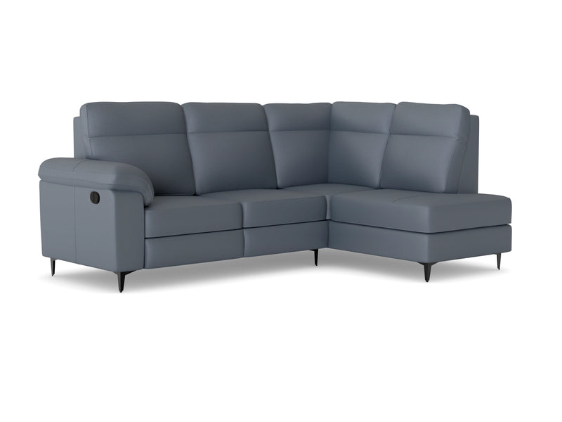 Mayfair Corner Leather LHF With Recliner