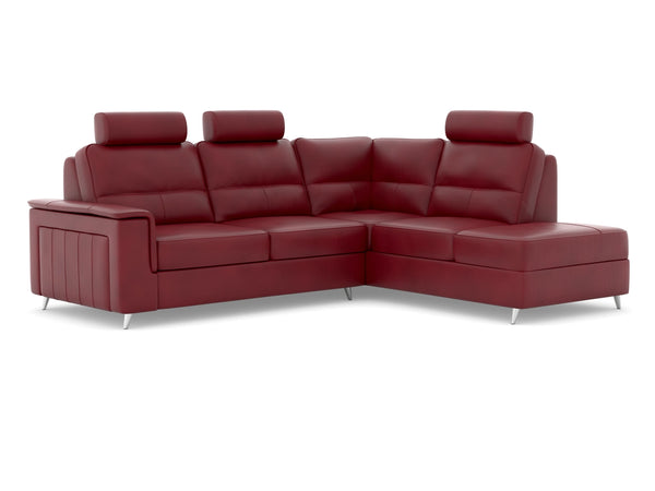 Hudson Corner Artificial Leather LHF With Chaise