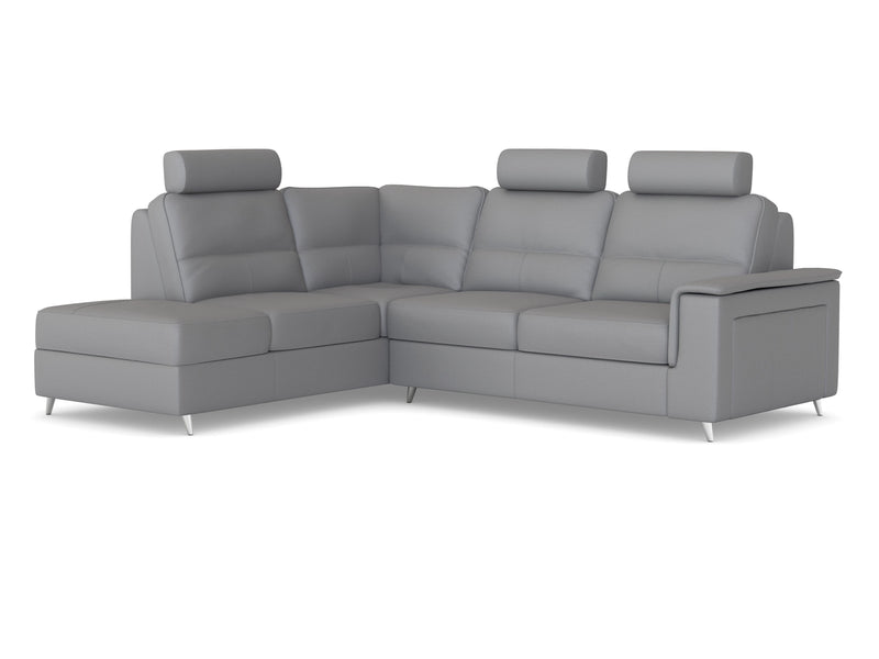 Hudson Corner Leather RHF With Chaise