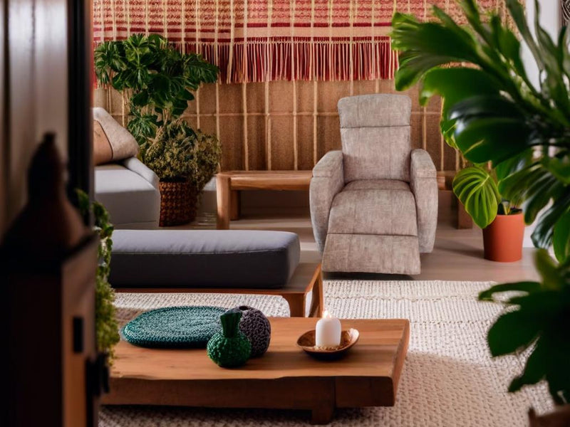 Director Fabric Recliner