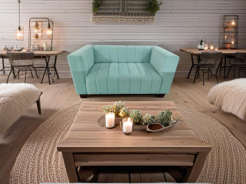 Verna 1 Seater Leather Sofa