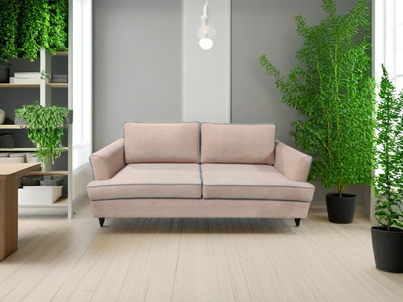 Monaco 3 Seater Fabric Sofa