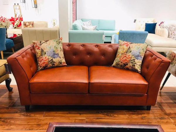 Paris 3 Seater Leather Sofa