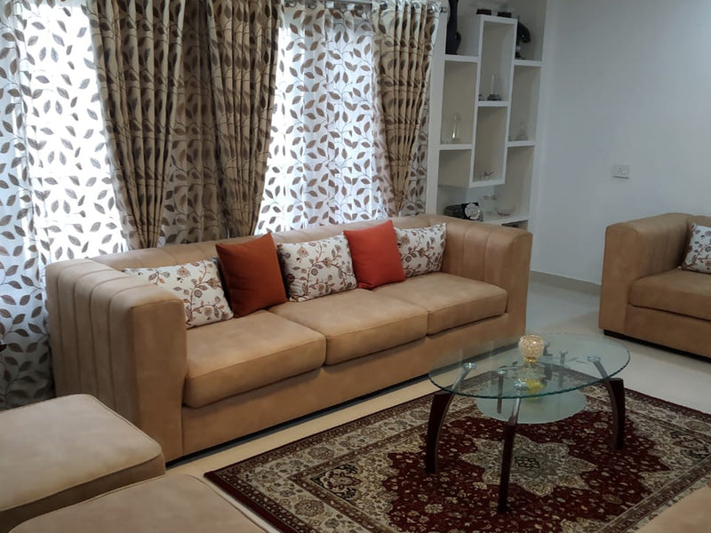 Verna 1 Seater Leather Sofa