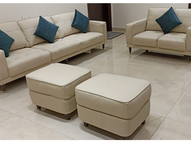 Churchill Fabric Ottoman