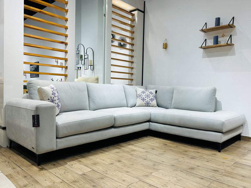 Alex Corner Artificial Leather LHF With Chaise