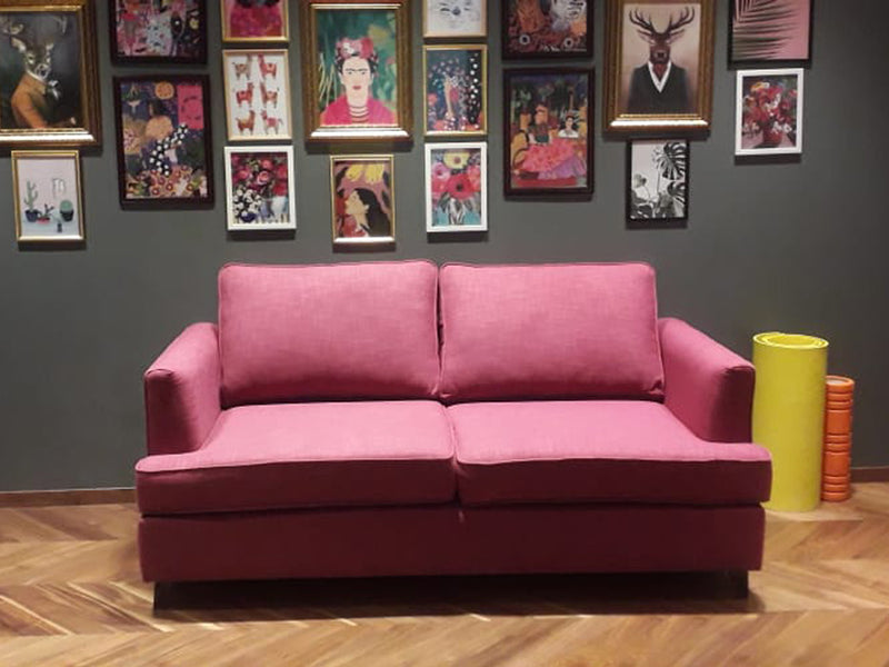 Monaco 3 Seater Fabric Sofa