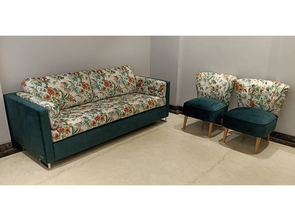Cyrus 3 Seater Leather Sofa