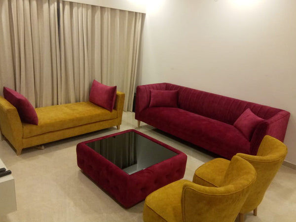 Baxley 3 Seater Artificial Leather Sofa
