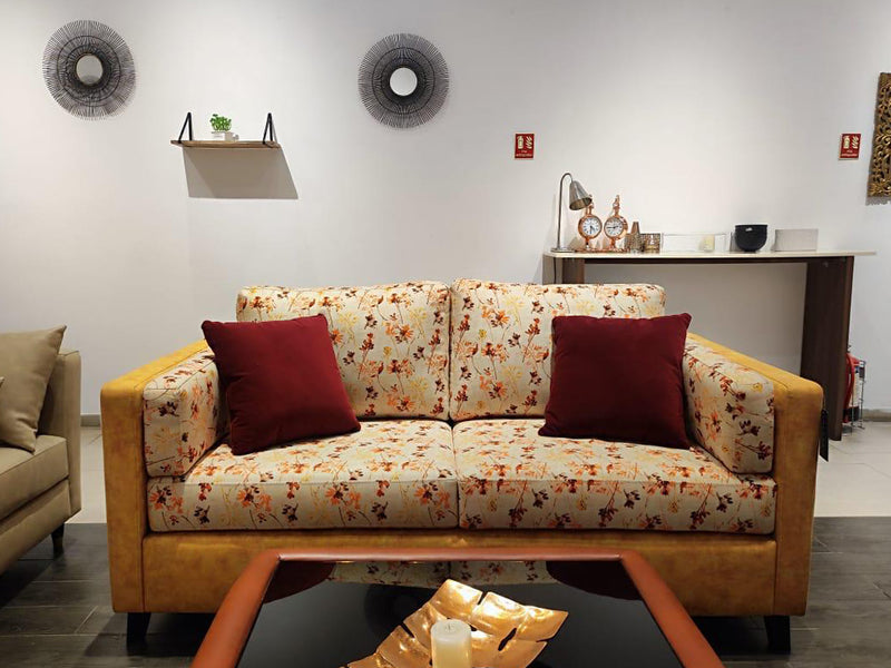 Cyrus 1 Seater Leather Sofa