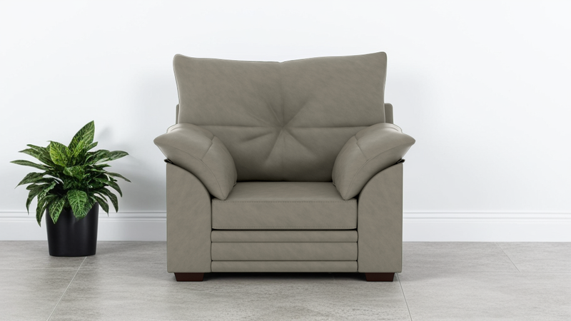 Brooklyn 1 Seater Artificial Leather Sofa