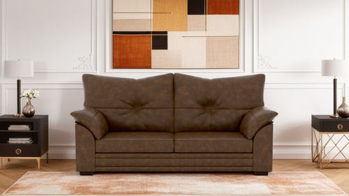 Brooklyn 3 Seater Artificial Leather Sofa
