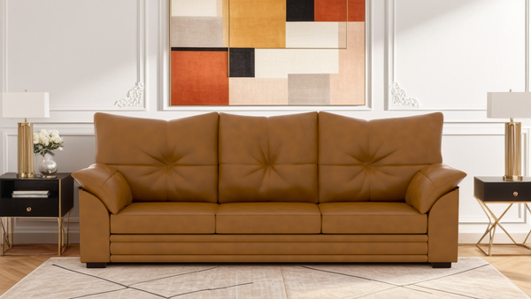 Brooklyn 4 Seater Artificial Leather Sofa