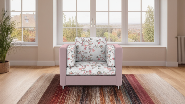 Cyrus 1 Seater Fabric Sofa
