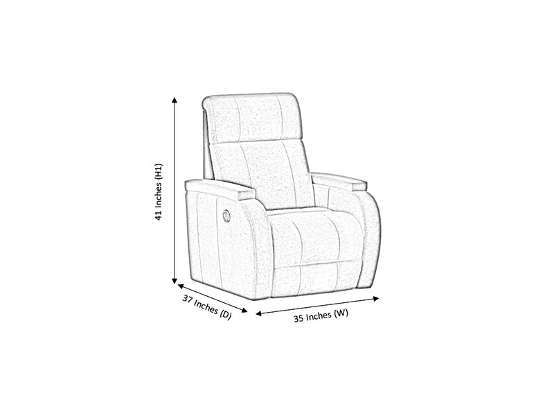 Director Fabric Recliner