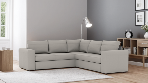 Dune Corner Leather Both Side Arms