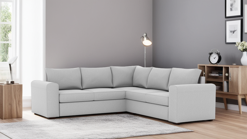 Dune Corner Fabric Both Side Arms