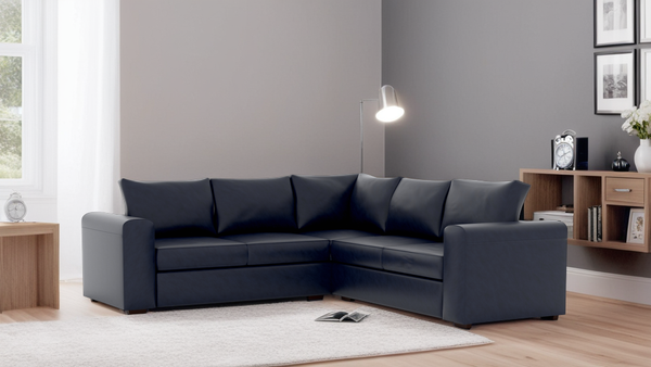 Dune Corner Artificial Leather Both Side Arms