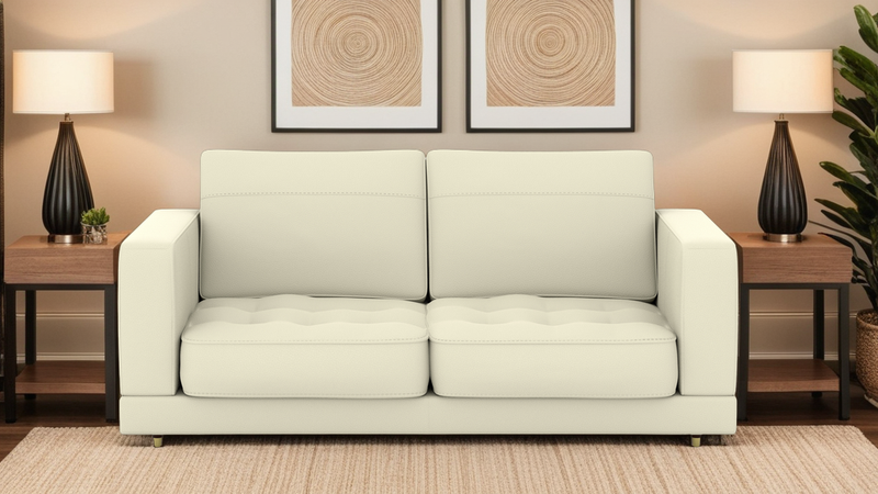 Falcon 3 Seater Leather Sofa
