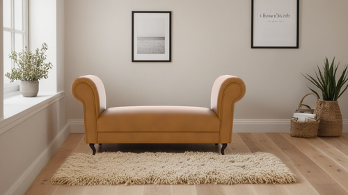 Finley artificial Leather Lounger