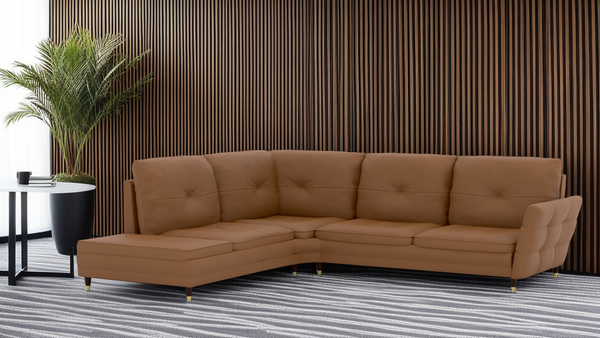 Modena Corner Fabric RHF With Chaise