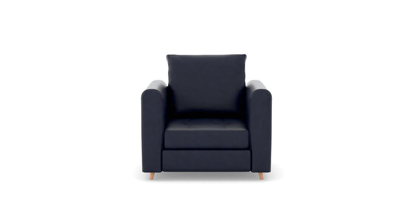 Zinc 1 Seater Artificial Leather Sofa