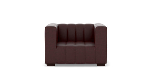 Verna 1 Seater Artificial Leather Sofa
