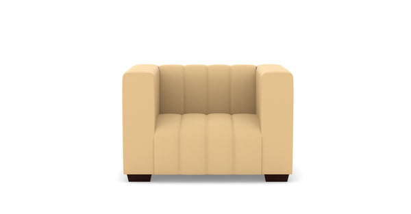 Verna 1 Seater Leather Sofa