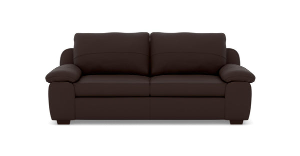 California 3 Seater Leather Sofa
