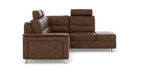 Hudson Corner Artificial Leather LHF With Chaise