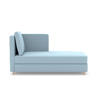 Milton Fabric LHF Lounger