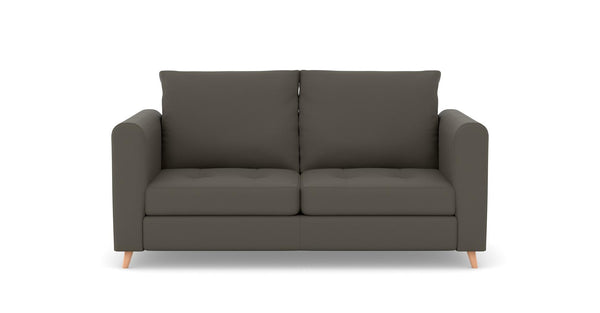 Zinc 3 Seater Leather Sofa