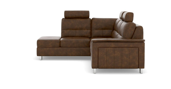 Hudson Corner Artificial Leather RHF With Chaise