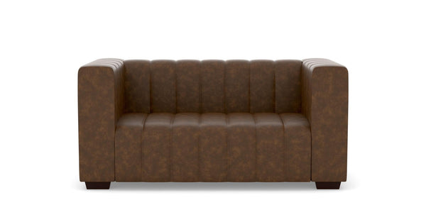 Verna 2 Seater Artificial Leather Sofa