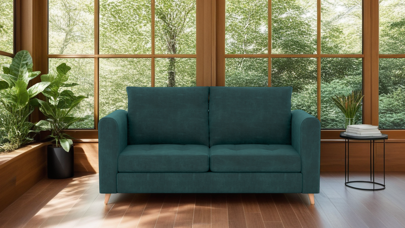 Zinc 3 Seater Fabric Sofa